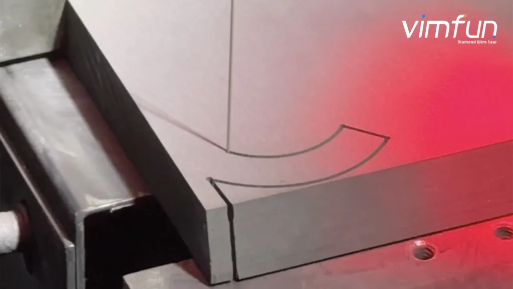 Material Loss in Graphite Machining