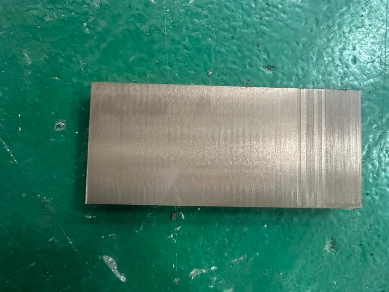 copper graphite cutting with diamond wire saw — 75% Cu carbon brush blocks sliced into blanks